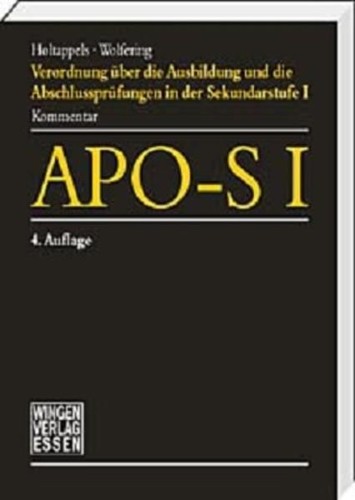 Apo verordnung über die - i,
