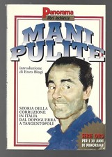 MANI PULITE - Libri inchiesta Storia della corruzione in Italia - PANORAMA 1992