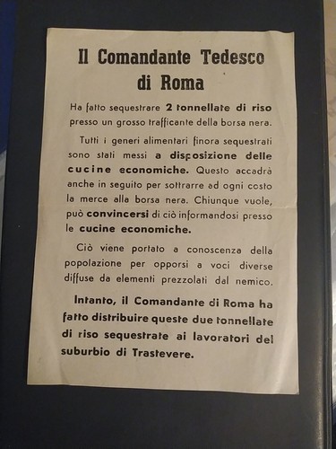 Ww2 volantino occupazione - ww2,