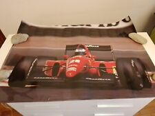 IVAN CAPELLI  1992 ,Ferrari Formula 1-POSTER UFFICIALE FERRARI-ARBE  MODENA 2/92