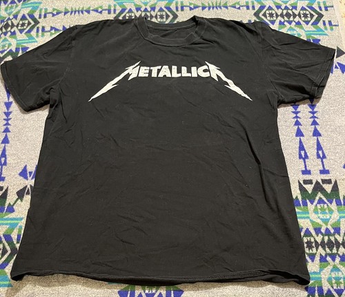 Shirt logo metallica - metallica, nero