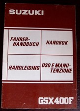 Suzuki GSX400F 1982 manuale
