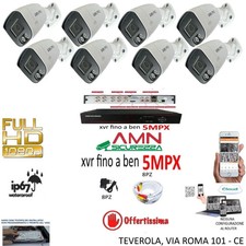 KIT VIDEOSORVEGLIANZA IP CLOUD