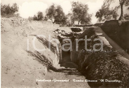 1960 vetulonia tomba - ca, (gr)