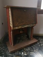 Finto Camino Mobile Vintage Anni 60 Bellissimo Da Collezione