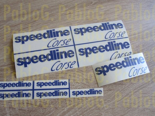 Adesivi speedline corse logo