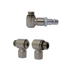 RACCORDO GIREVOLE 1/4 MASCHIO