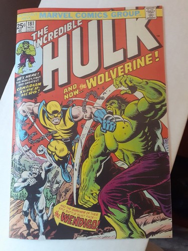 Incredible hulk 181 replica - incredible, #181
