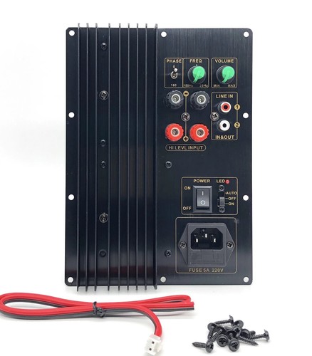 Scheda amplificatore subwoofer - scheda,