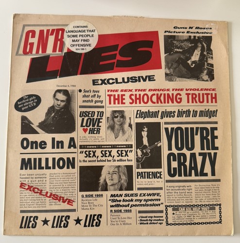 Guns roses lies rare - n',