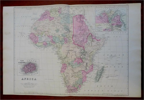 Africa continente 1881 - africa,