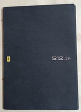 Ferrari 512 TR Testarossa Depliant di Cartella STAMPA Stampato n 690-91 5M-11-91