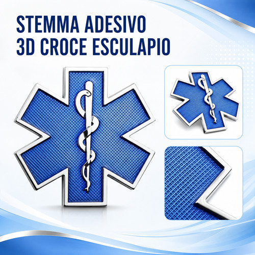 Stupendo adesivo metallo - stupendo, 3d