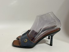 Sandalo vintage Chanel blu