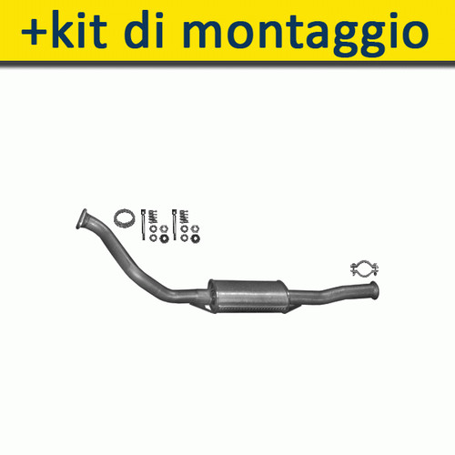 Silenziatore marmitta - marmitta, di