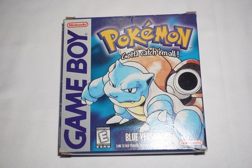 Pokemon blu nintendo game boy - (nintendo,