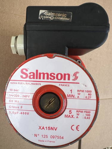 Circulateur salmson nv - circulateur, xa