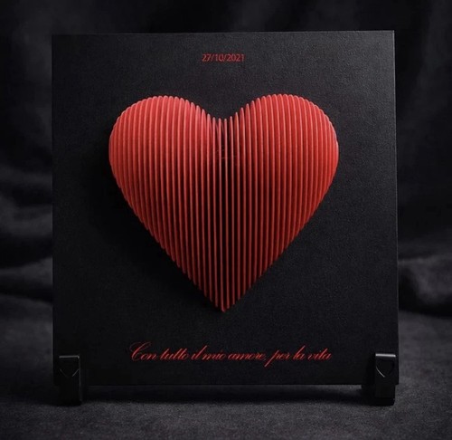 Quadro cuore rosso san - cuore,