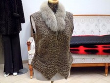Vera pelliccia persiana gilet