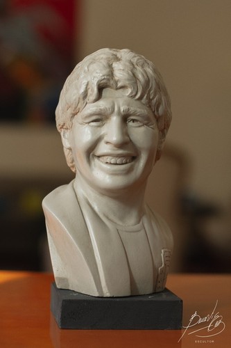 Busto diego maradona - busto, statua