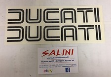 Adesivo coppia scritta Ducati