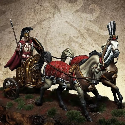 Diorama carro antico scala