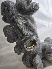 SCULTURA IN PIETRA INUIT DI