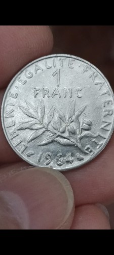 Moneta franco francese 1964 - moneta,