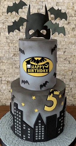 Torta scenografica batman - torta,