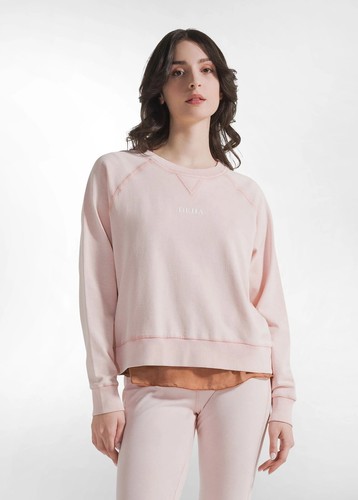Felpa donna deha - donna, girocollo