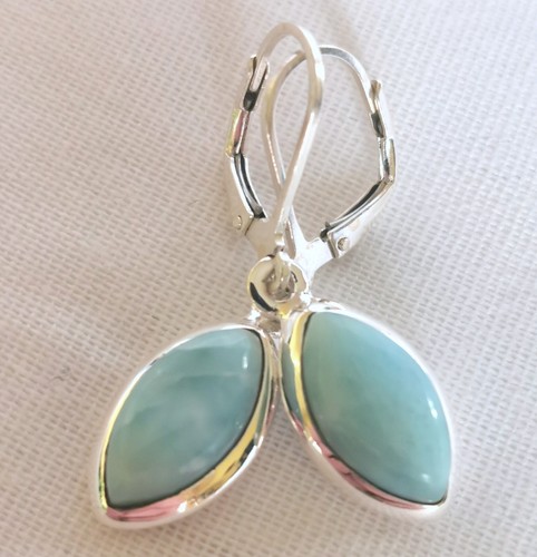 Orecchini con larimar - larimar,