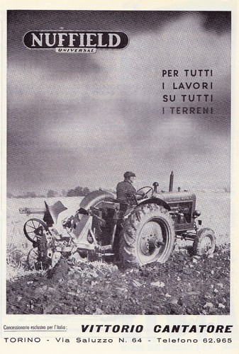 Pubblicita 1954 trattore - 1954,