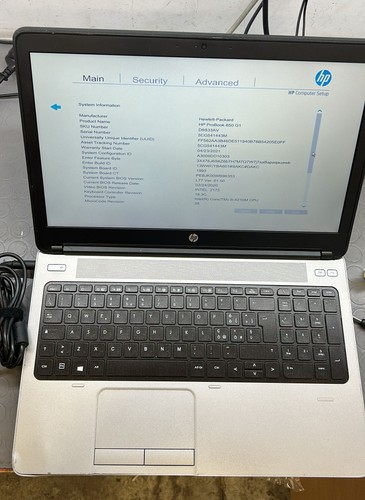 Notebook portatile 650 - portatile, hp