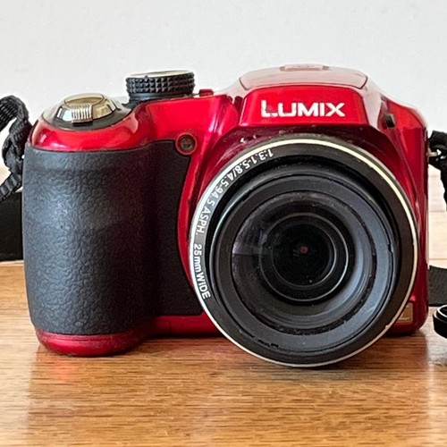 Faulty panasonic lumix red - panasonic, dmc