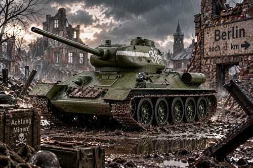 34 85 verde - t-34/85, ir