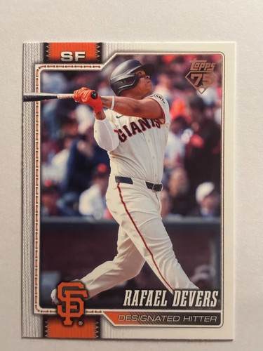 Rafael devers 2026 topps - rafael,