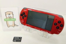 PSP 3000 rosso nero con 4 GB