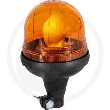 Girofaro Lampeggiante Alogeno Rotante 12V 55W H1 per Trattore Muletto Universale