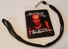 Willie Nelson BACKSTAGE PASS 2