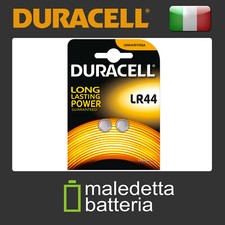2X Batteria LR44 DURACELL a