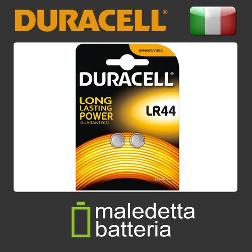 Batteria lr44 duracell - batteria,