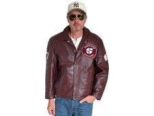 Giacca vintage in pelle