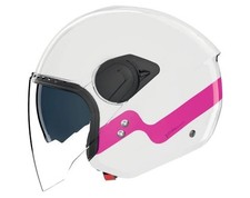NOLAN N20-2 VISOR ZEFIRO 342 Bianco Fucsia Casco Jet