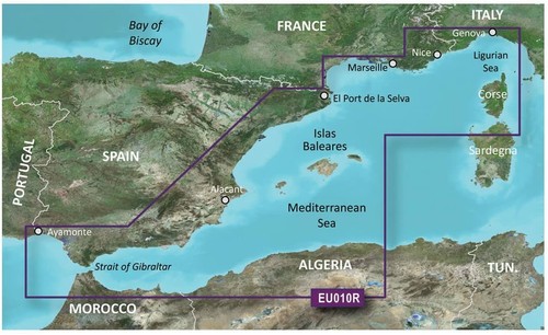 Garmin bluechart hxeu010r - g2,