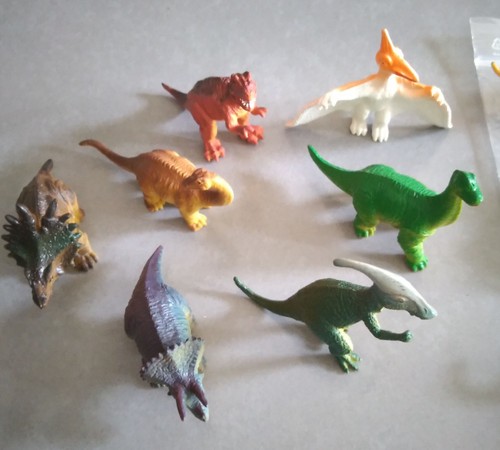Mini dinosauri lotto pz - lotto, 7