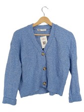 ZARA Cardigan Donna Blu Casual