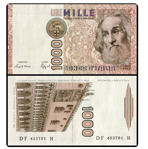 Italy 1000 lire - 1000, p