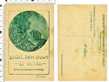 SAMPIERDARENA 1922 COMITATO MONUMENTO CADUTI FIRMATA NO VIAGGIATA  (P/13)