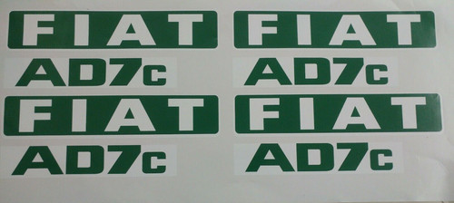 Kit adesivi decalcomanie fiat - kit,