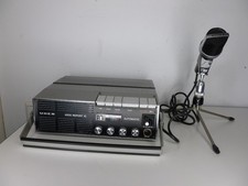 Uher Report 4000 IC con microfono Uher M517 e supporto